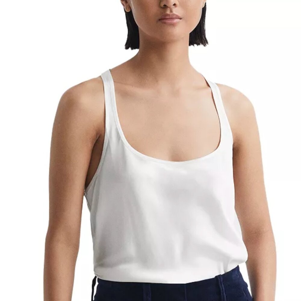 REISS Aura Silk Racerback Top - NWT LAST CHANCE BEFORE DONATION!